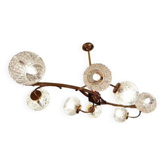 Large maison Arlus chandelier 40s/50s