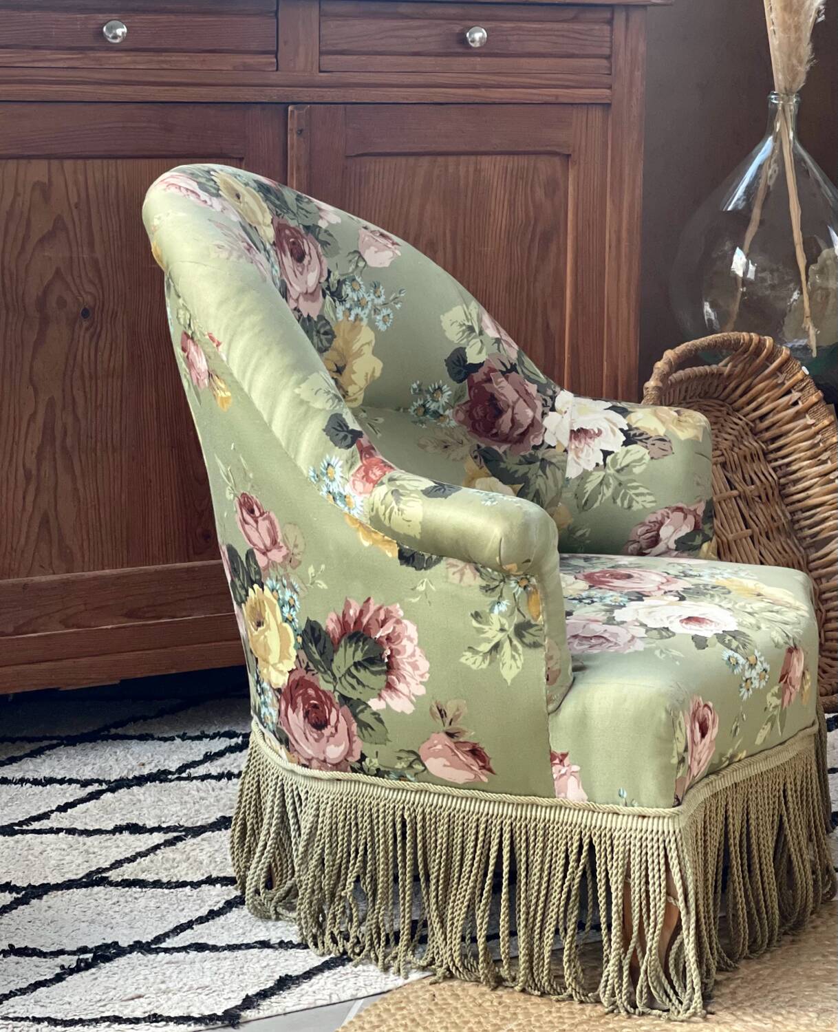 Napoleon III toad armchair