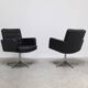 Set of 3 Executive Chairs by Vincent Cafiero for Knoll International, 1960s