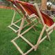 Pair of sunbeds