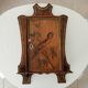 Antique wall cabinet folk art