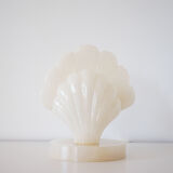 Alabaster shell lamp