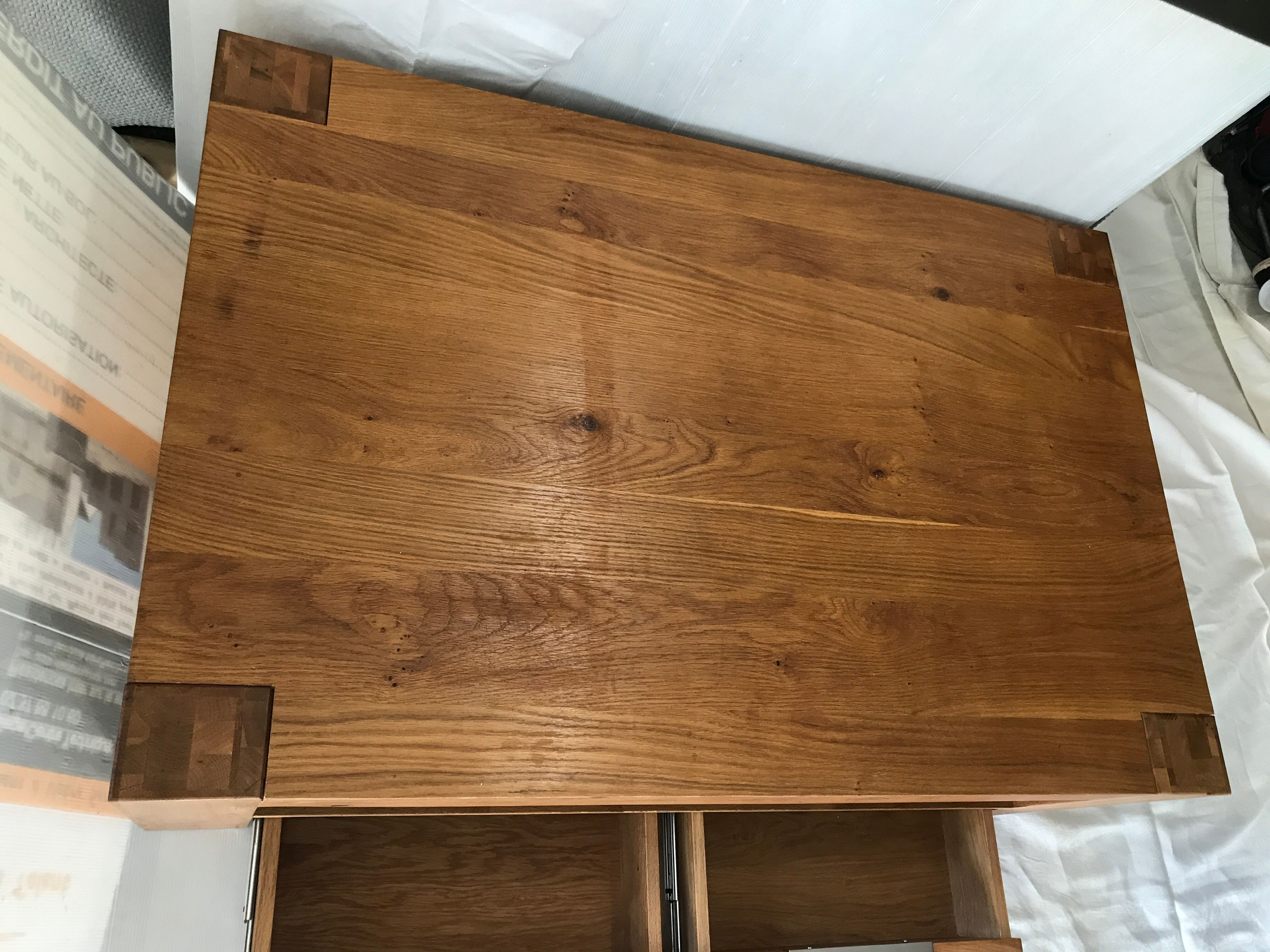 Drop table, solid wood tv cabinet