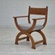 1960s, Danish armchair in solid oak wood, reupholstered, KVADRAT furniture wool.