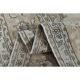 1970s Vintage Persian Handmade Wool Cotton Brown Beige Area Rug 289x381