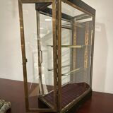 Small showcase trade brass art deco 1930'