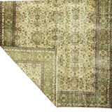 Anatolian handmade vintage rug 254 cm x 170 cm