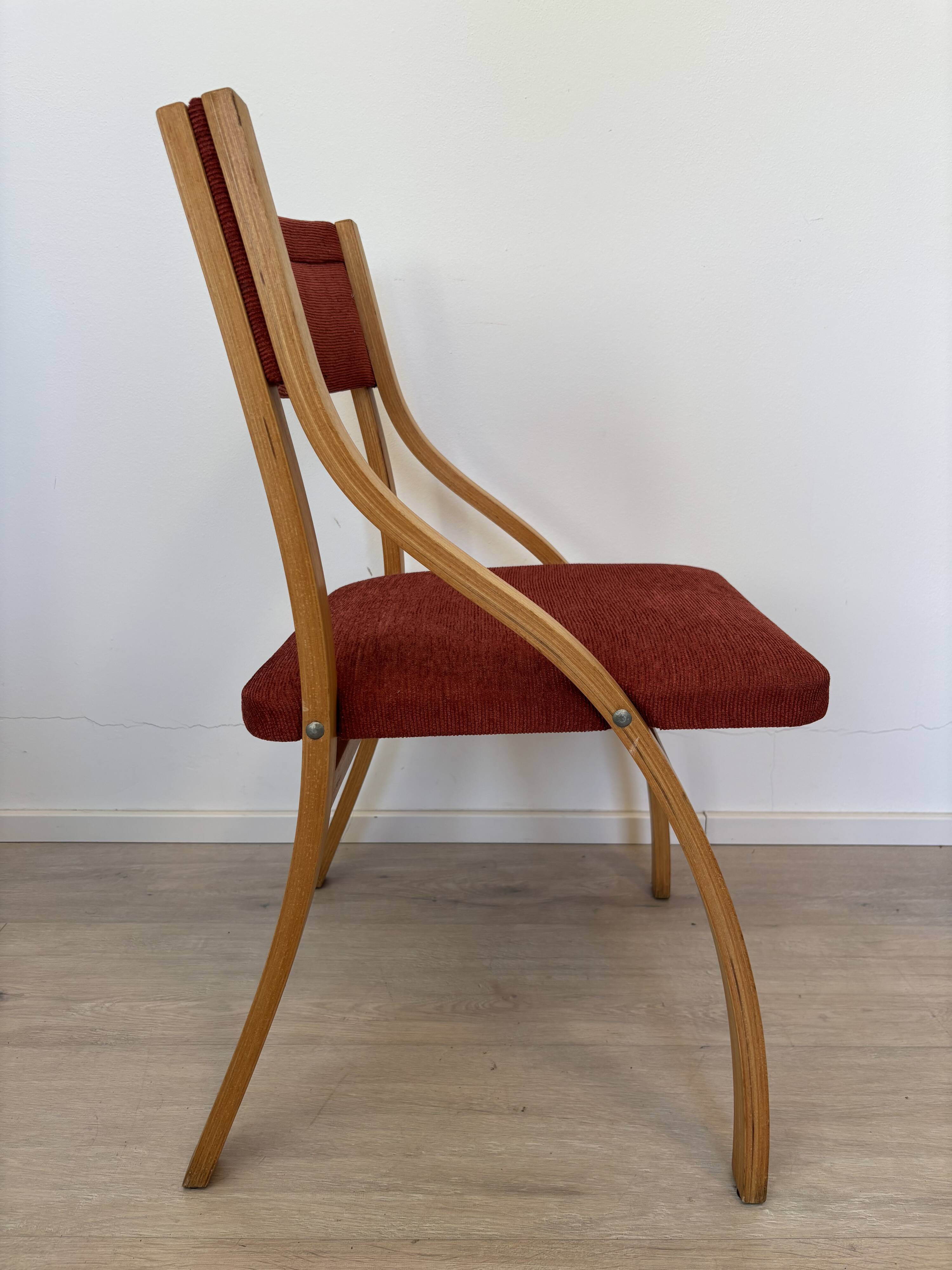 Vintage Dining Chair by Ludvík Volak,  Czechoslovakia 1980’s