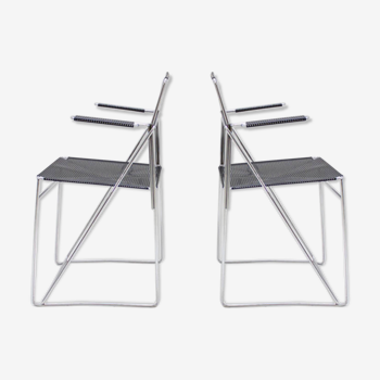 Armchairs X ligne de Niels Jørgen Haugesen pour Hybodan