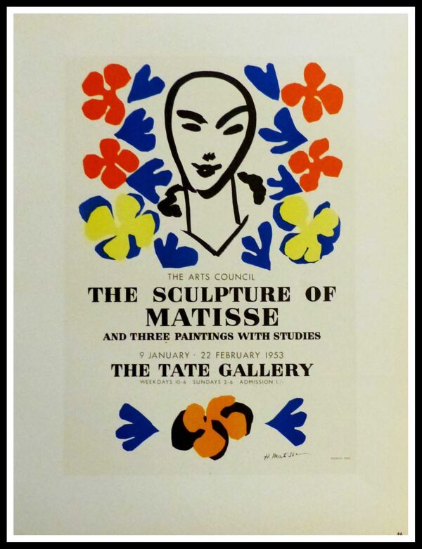 Lithographie Henri Matisse Mourlot 1959