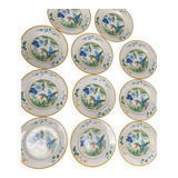 Assiettes plates vintage