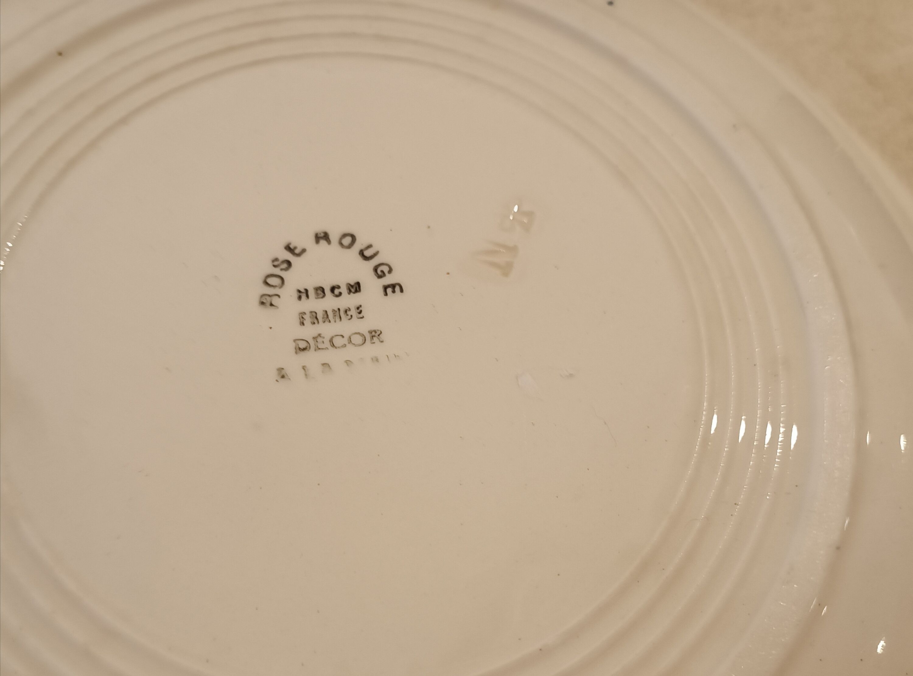 Plat creux Creil et Montereau