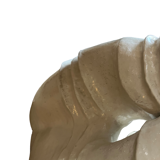 Modernist vase in glazed ceramic