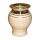 Georges Pelletier's beige-pink and gold ceramic vase