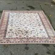 Tapis persan laine beige marron Keops Saint Maclou 170x240