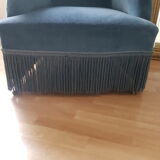 Fauteuil velours