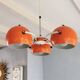Suspension vintage orange 70s