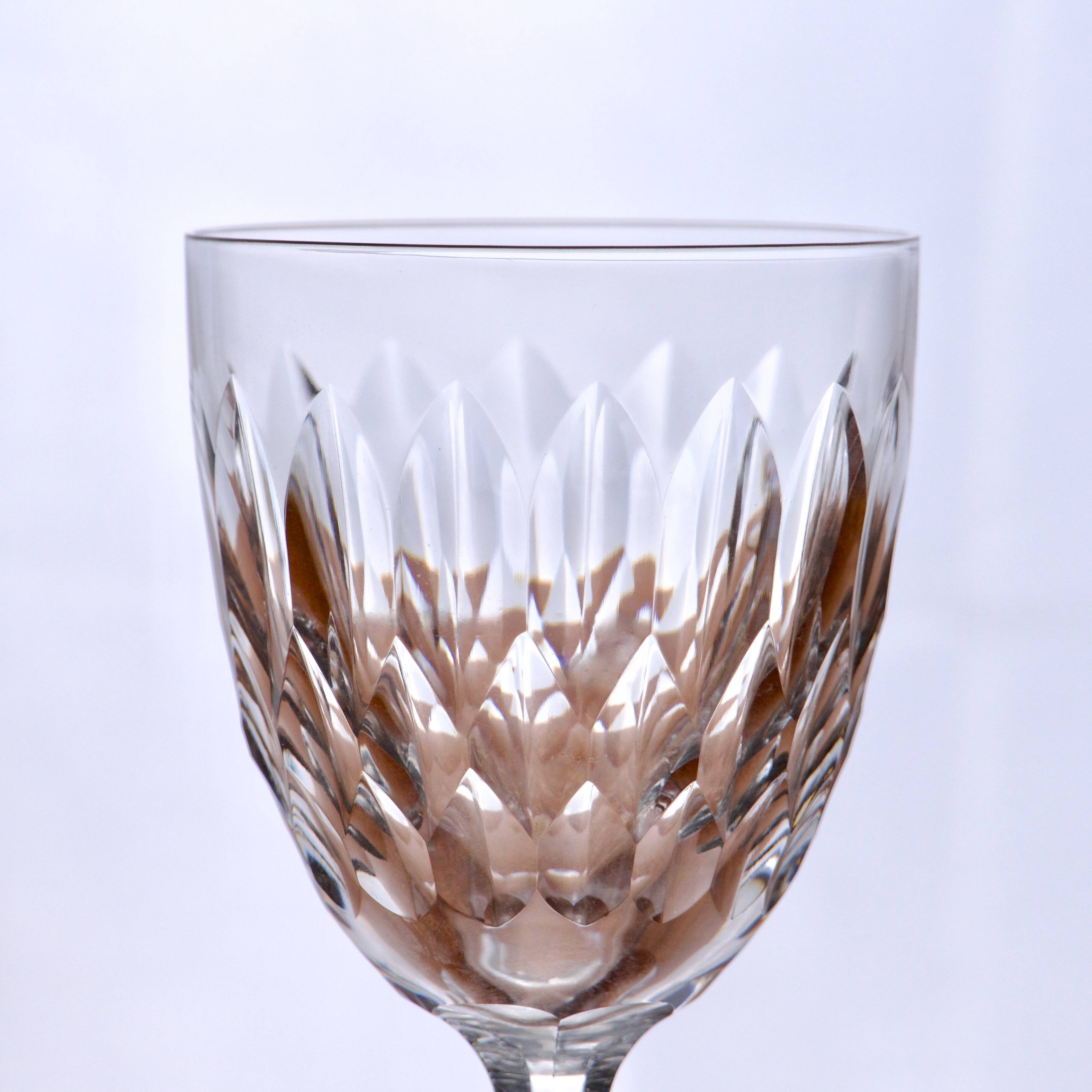 Villeroy & Boch antique crystal glasses