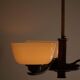 Paavo Tynell for Taito Oy, an Art Deco chandelier model '1255/3', Finland, 1930s.