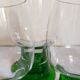 Four vintage XXL crystal glasses
