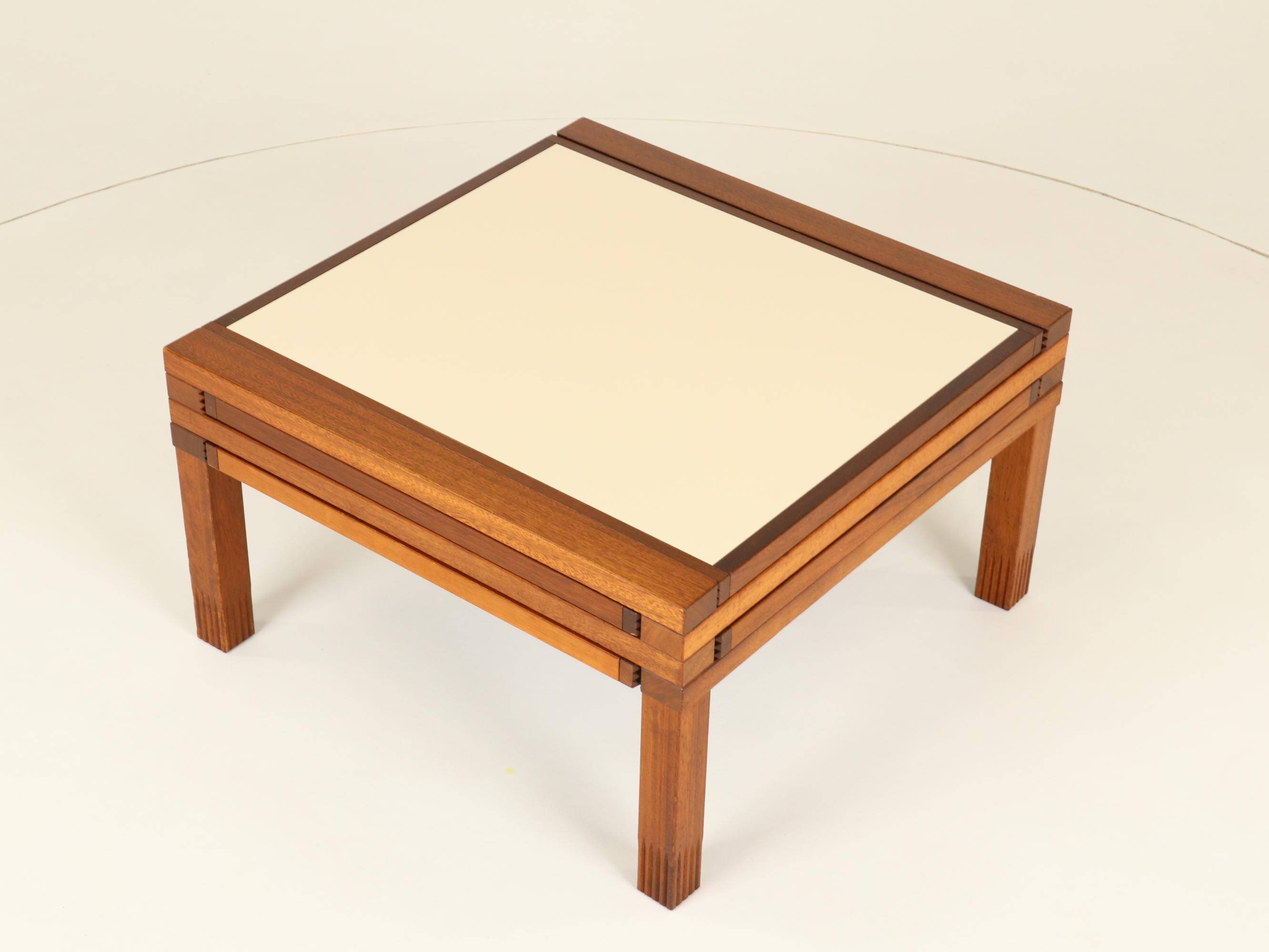 Coffee table model PAR 4 by Bernard Vuarnesson, Italy, 1970s