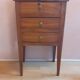 Piece of furniture in blond walnut, 3 drawers, very good condition