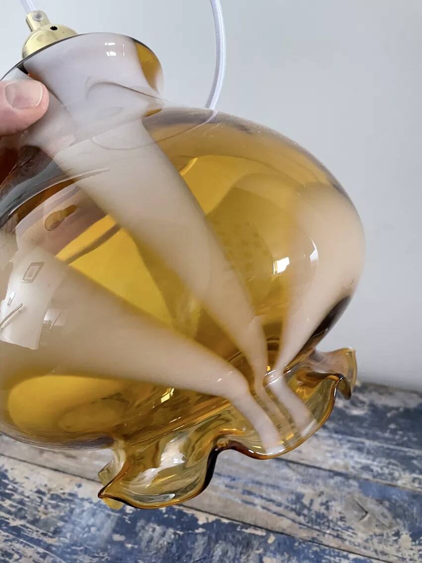 Murano glass pendant light