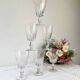 6 verres à vin blanc vintage