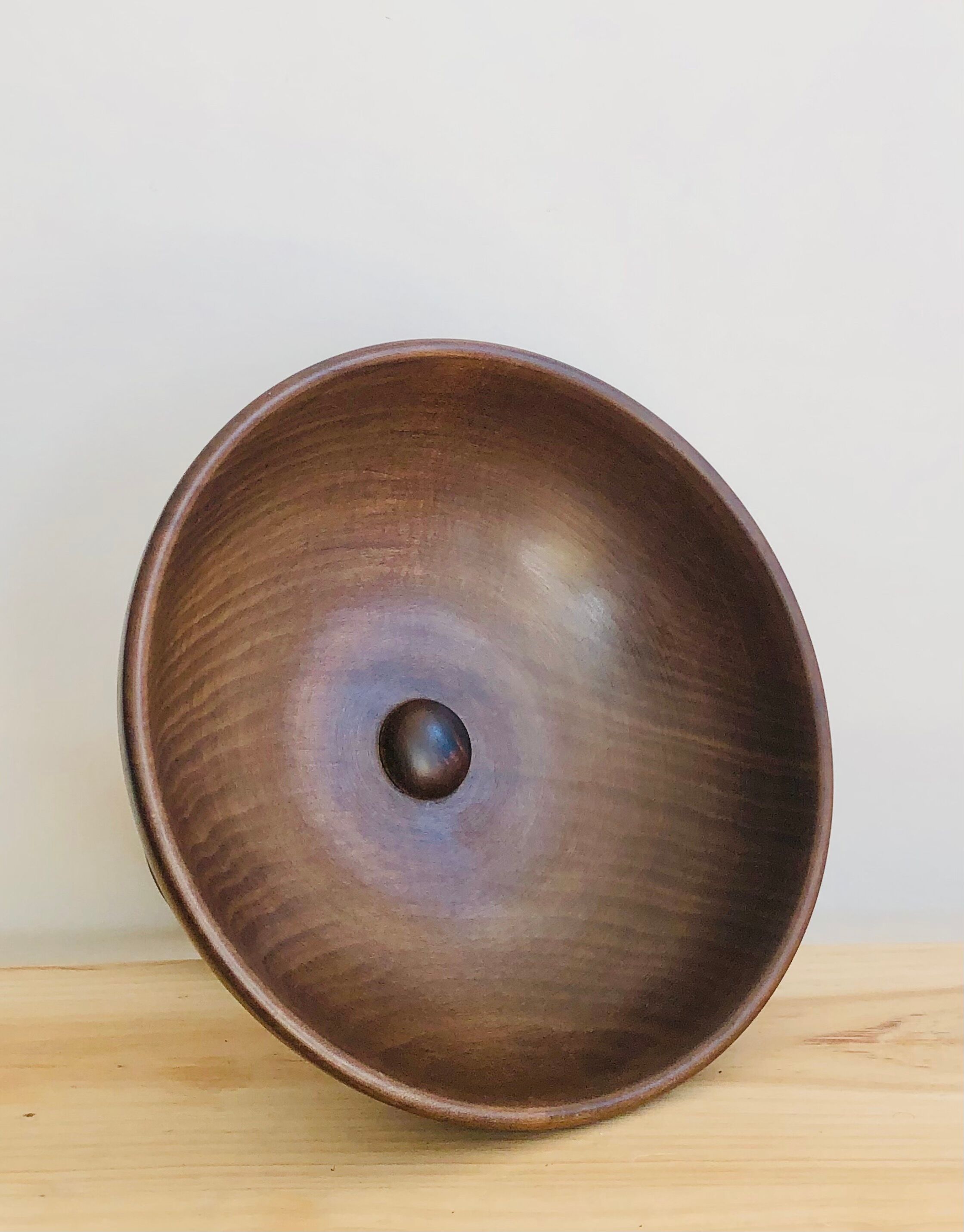 Scandinavian wooden fruit cup