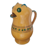 Provencal ceramic pitcher cat-shaped