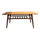 Table basse en teck clair, édition anglaise des années 1960
