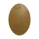 Hollywood Regency Golden Mirror Oval Deknudt Classic