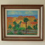 "Coastal Town" by Willy Lindeberg