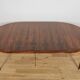 Mid-Century Round Rosewood Extending Dining Table by Severin Hansen for Haslev Møbelsnedkeri, Denmark, 1960s