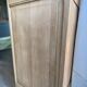 Rustic solid oak sideboard - raw golden honey wood