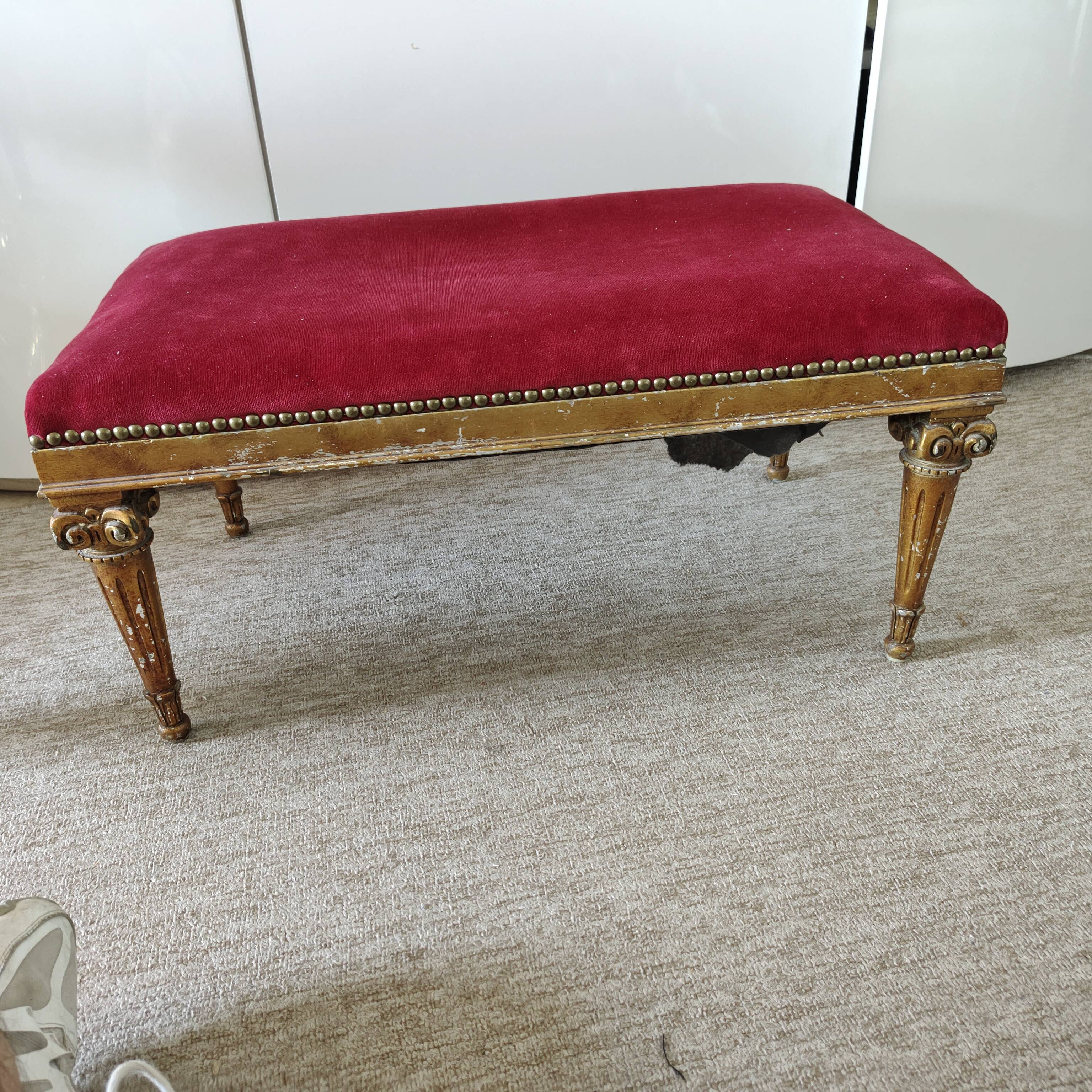 Louis XVI style stool.