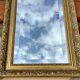 Napoleon III bevelled ice mirror 132x42cm