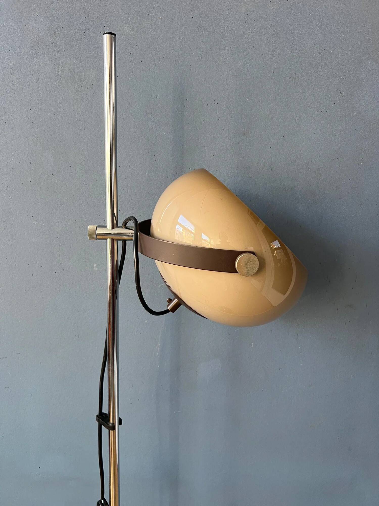 Lampadaire champignon vintage Herda space age