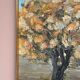Original Swedish Oil On Canvas – “Chestnut Tree In Bloom” By Nils Olsson – Signed – Vintage & Framed – 83 × 72.5 Cm (32.7" × 28.5")