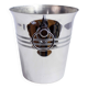 Stainless steel champagne bucket, France 1980