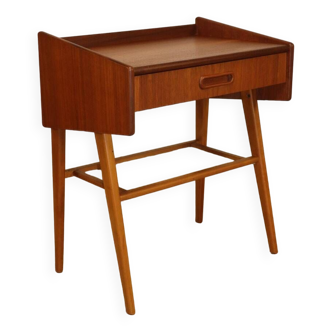 Table de chevet scandinave en teck, 1960