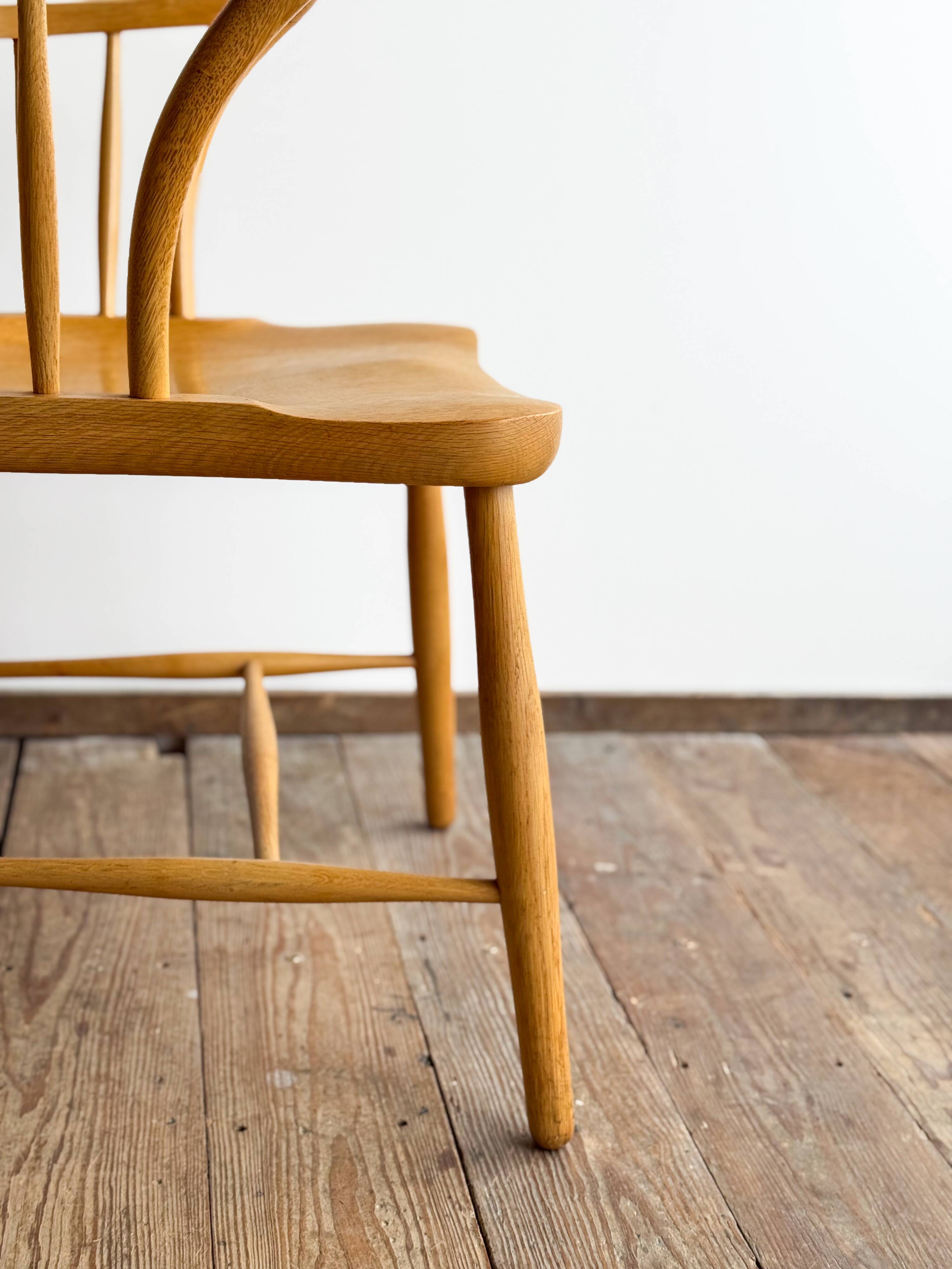 Chair by Frits Henningsen model CH18A in oak, Mid Century Design