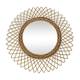 Vintage rattan sun mirror diameter 47cm