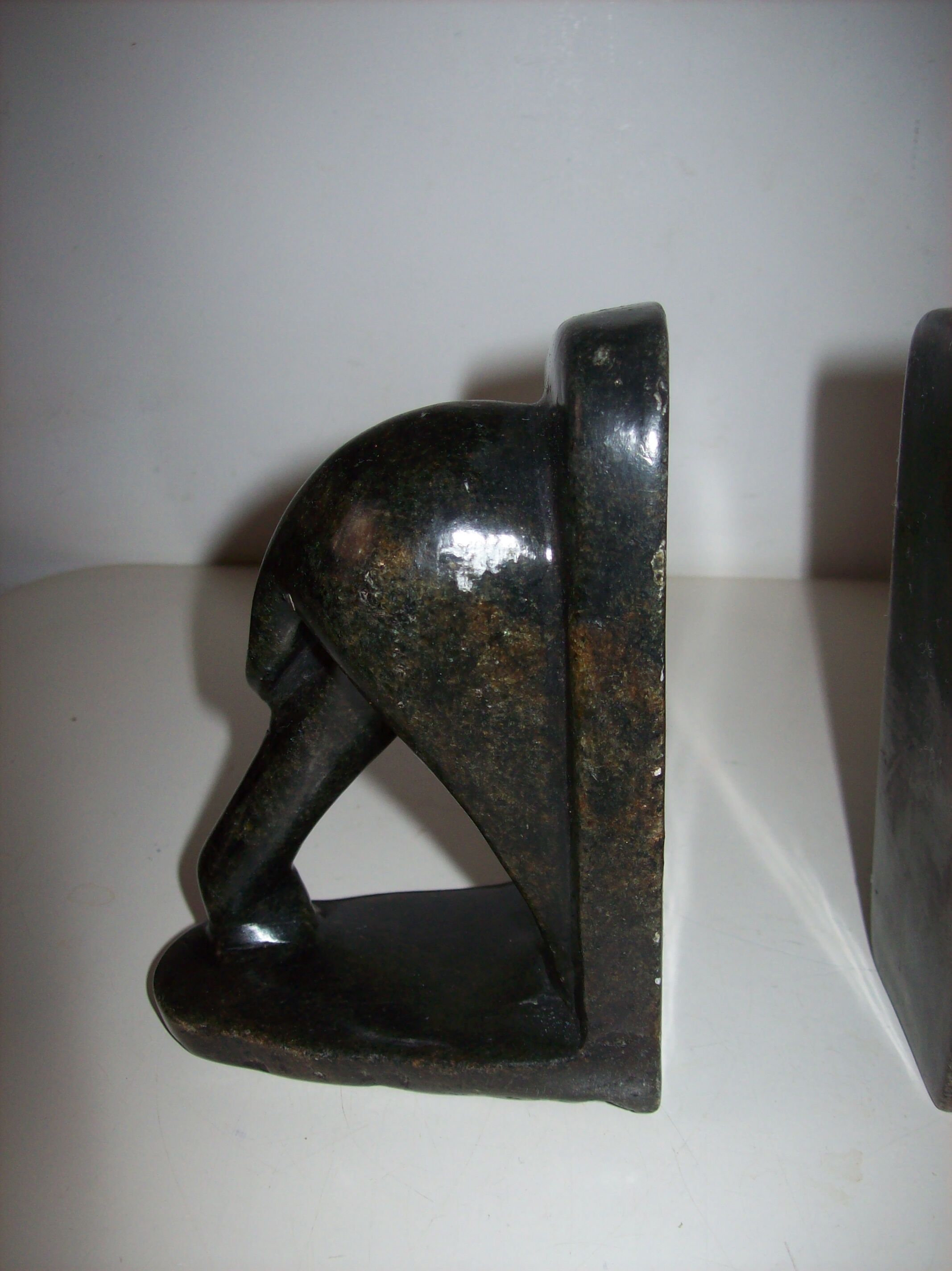 Pair of bookends elephants