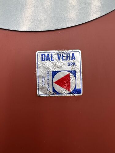 Miroirs muraux des années 70 Dal Vera et horloge murale de l’ère spatiale vintage