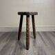 Wooden tripod stool 60s