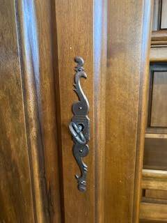 4-door walnut dresser