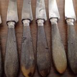7 old knives "Paris"