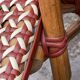 Pair of antique bistro terrace chairs