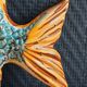 Vintage Ceramic Wall Decorative Fish - Mediterranean Style Decoration